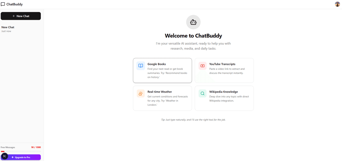 ChatBuddy screenshot 2
