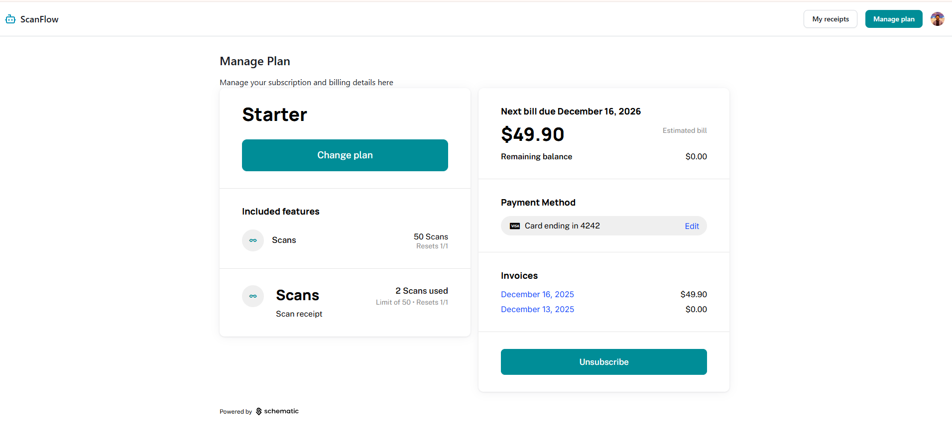 ScanFlow - AI-Powered Receipt Scanning screenshot 4