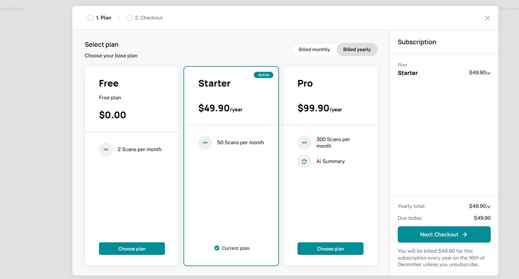 ScanFlow - AI-Powered Receipt Scanning screenshot 5
